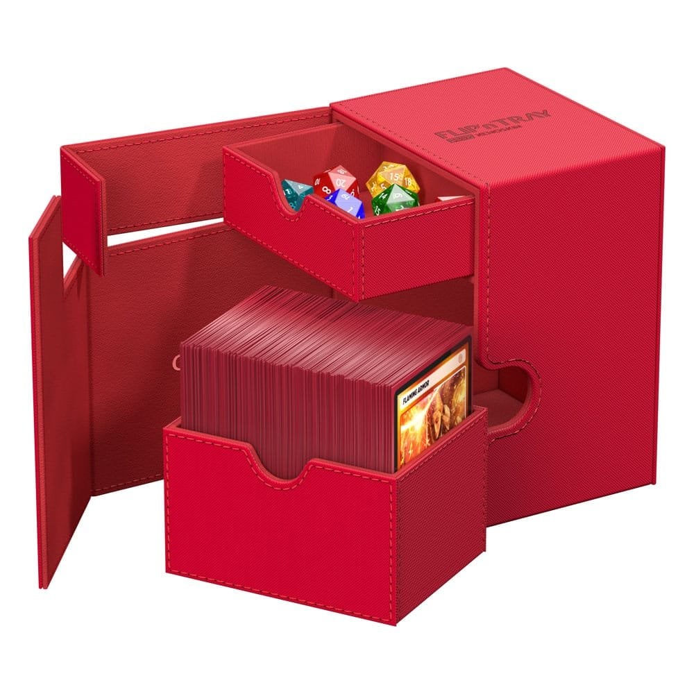 Ultimate Guard Flip n Tray 133+ XenoSkin Red - Image 2