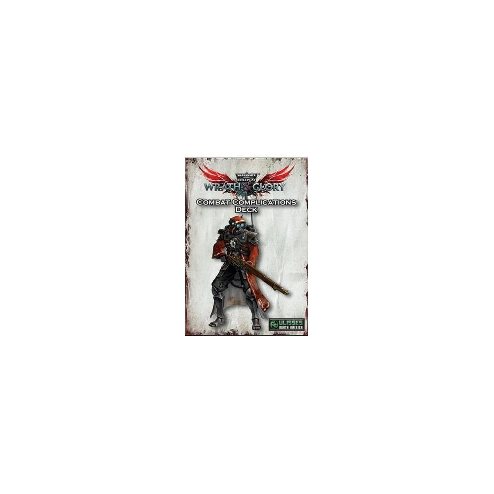 Wrath & Glory Combat Complications Deck (55-Card Deck) Warhammer 40K Roleplay