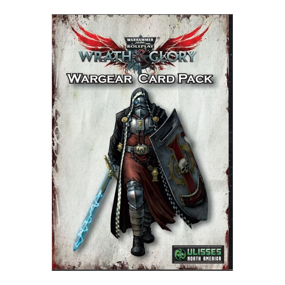 Wrath & Glory Wargear Card Pack (55-Card Pack) Warhammer 40K Roleplay