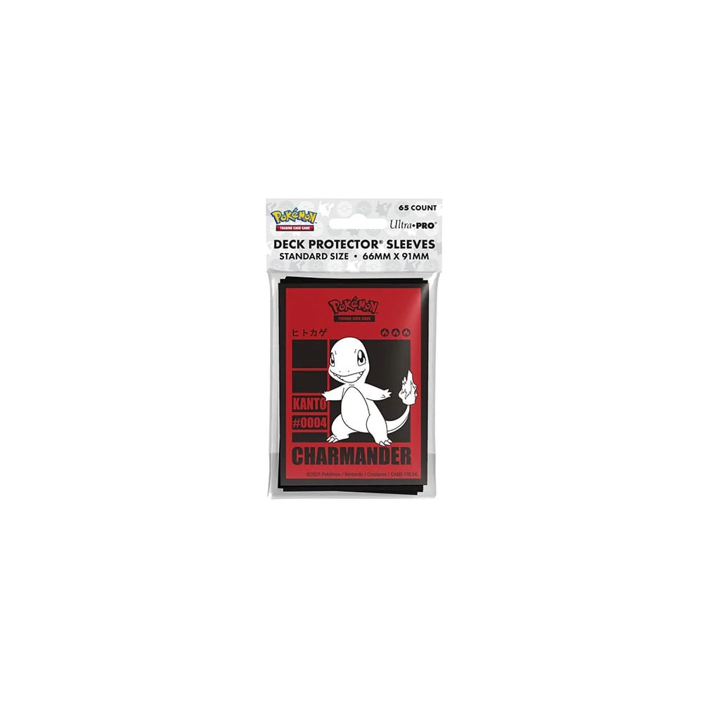Ultra Pro - 65ct Deck Protector Sleeves - Pokemon Charmander