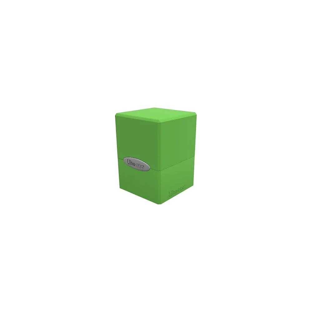 Satin Cube - Lime Green