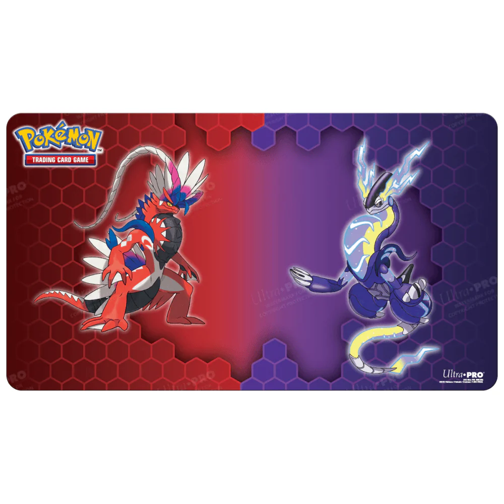 Pokemon Koraidon and Miraidon Playmat