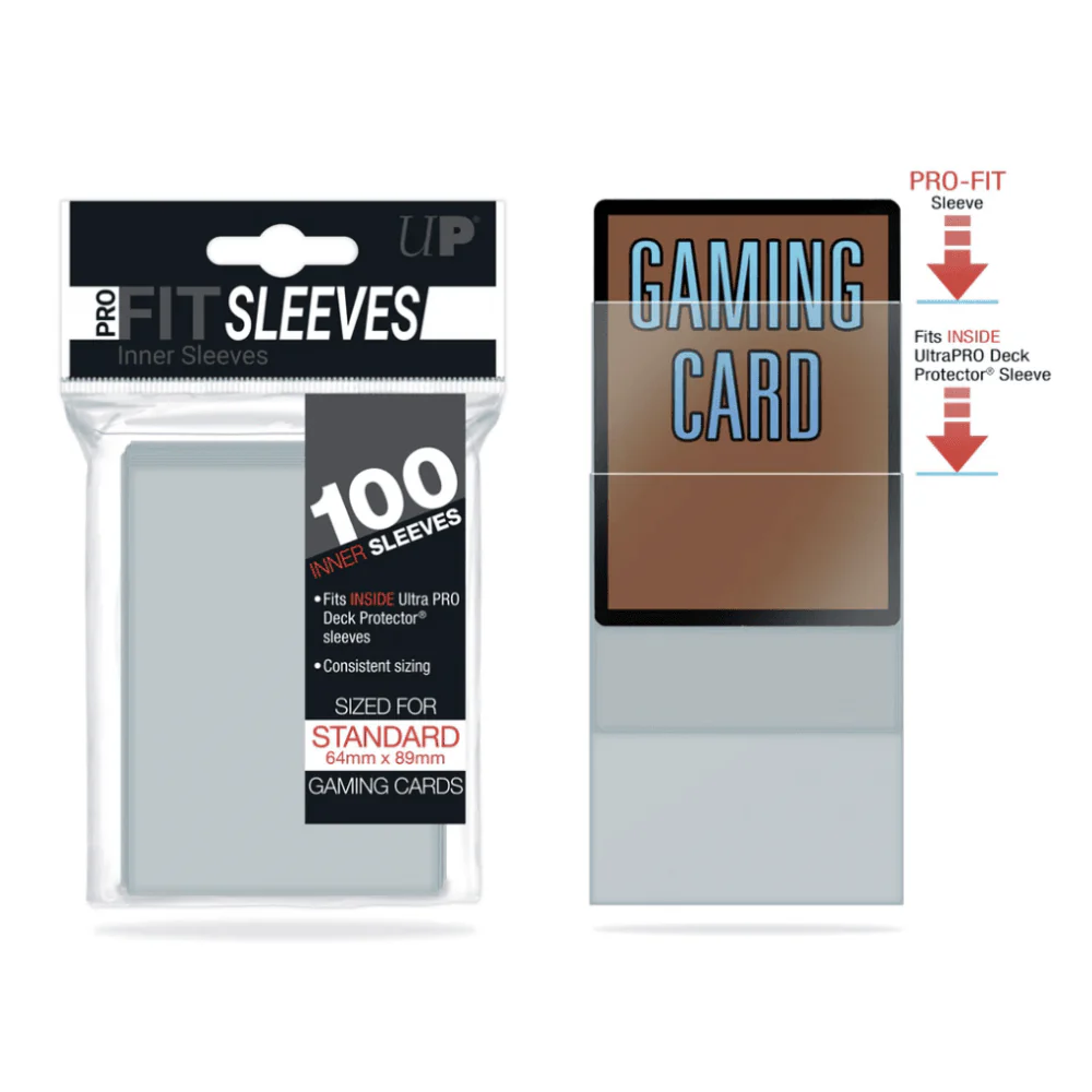 UP Standard PRO-FIT Inner Sleeves (100) - Image 2