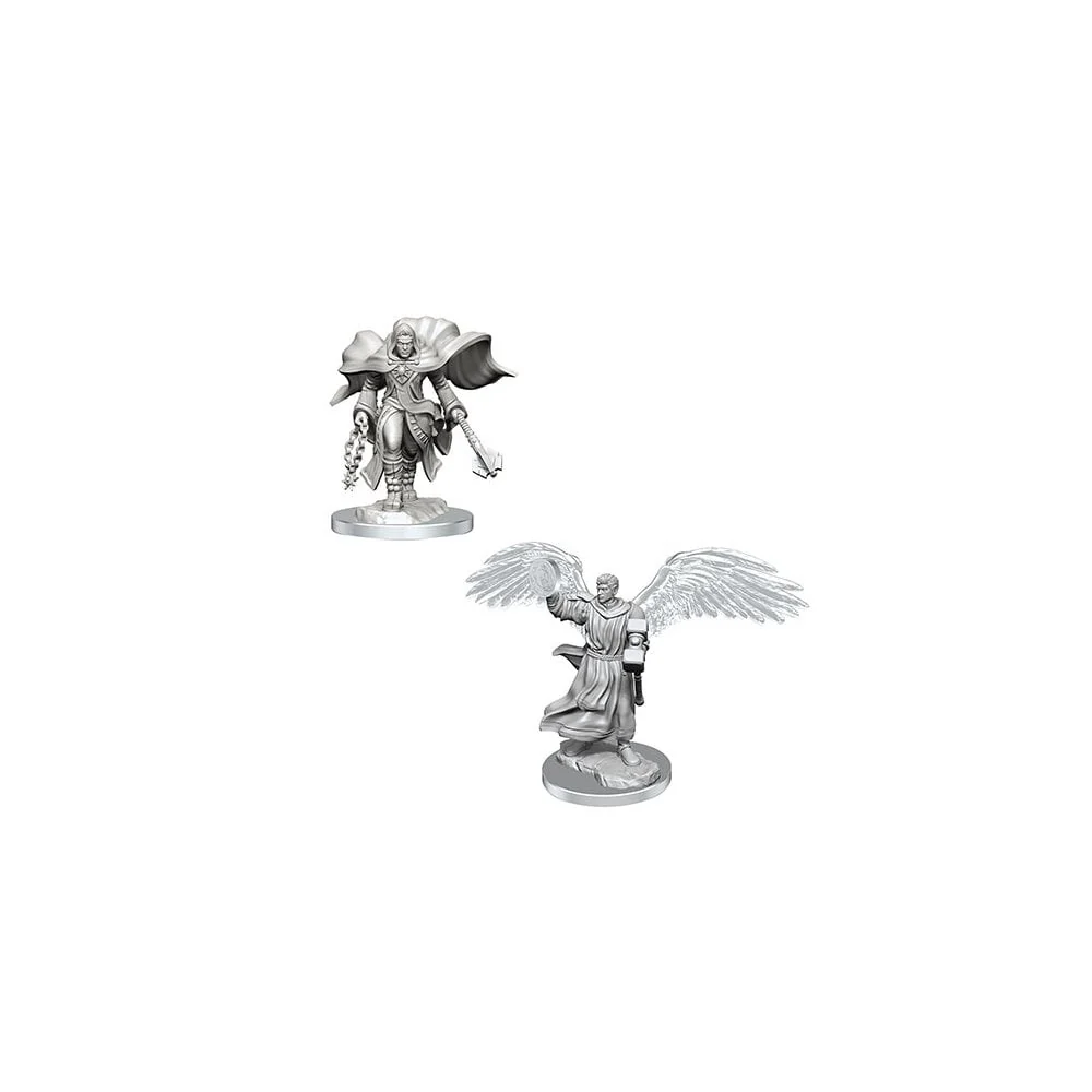 WizKids - D&D Nolzurs Marvelous Miniatures: Aasimar Cleric Male - Wave 20