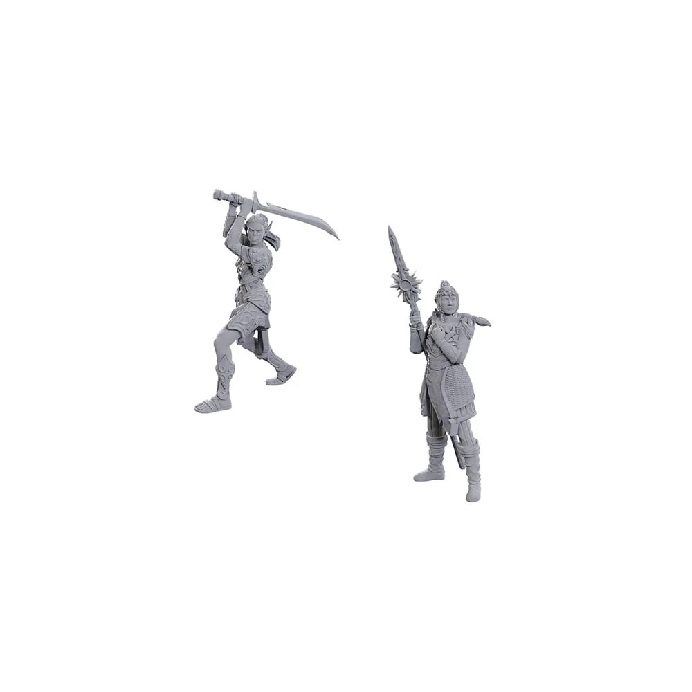 Wizkids - D&D Nolzurs Marvelous Miniatures: Special Edition Baldurs Gate 3 - Laezel & Shadowheart