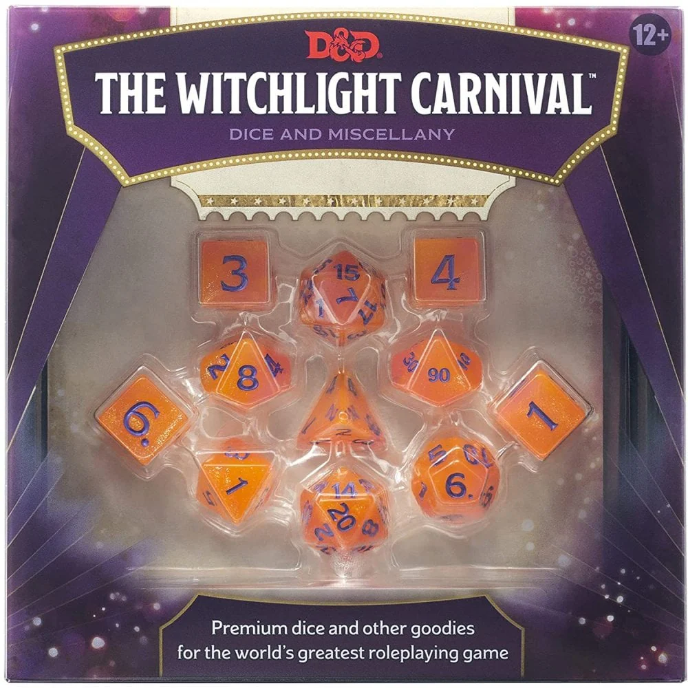 Witchlight Carnival Dice Set: Dungeons & Dragons