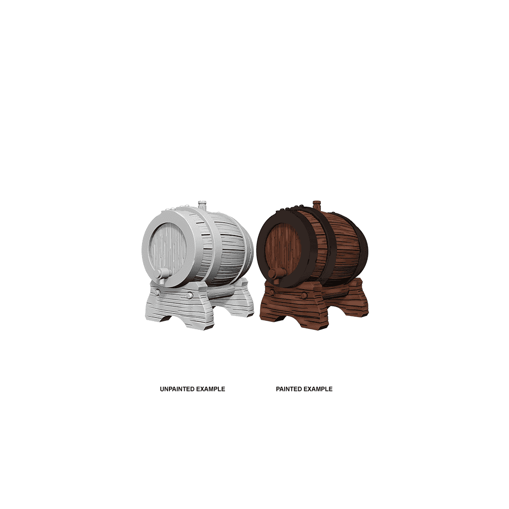 Keg Barrels: WizKids Unpainted Miniatures (W2)
