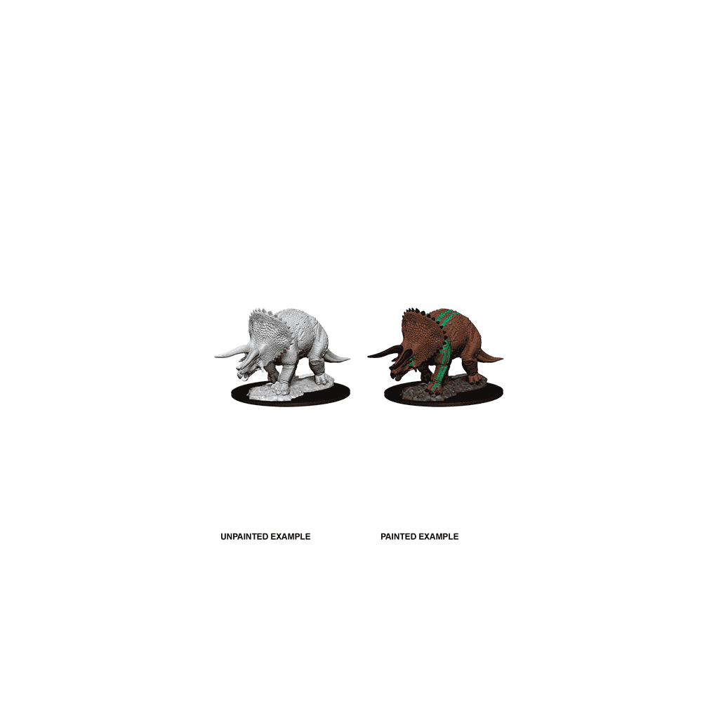 Triceratops: D&D Nolzur's Marvelous Unpainted Miniatures (W7)