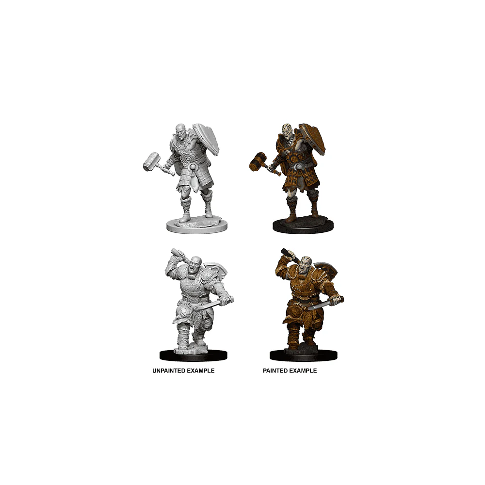 Male Goliath Fighter: D&D Nolzur's Marvelous Unpainted Miniatures (W7)