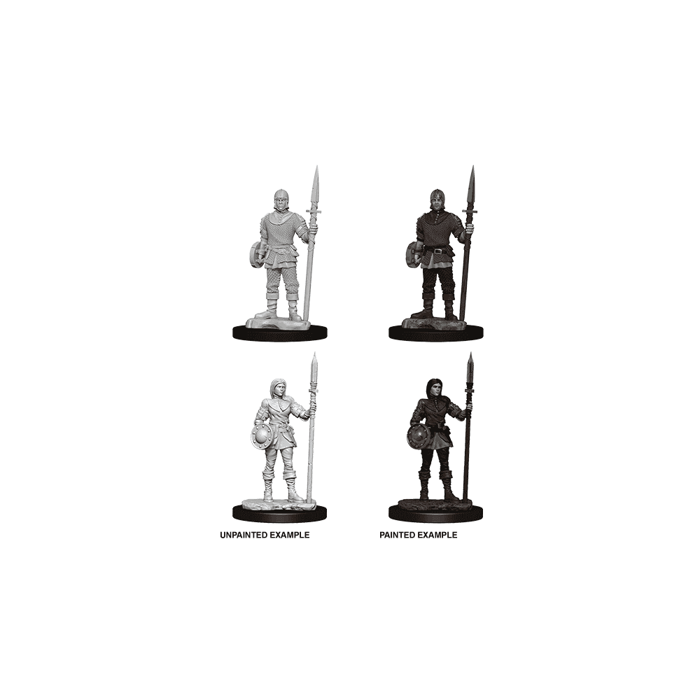 Guards: WizKids Deep Cuts Unpainted Miniatures (W10)