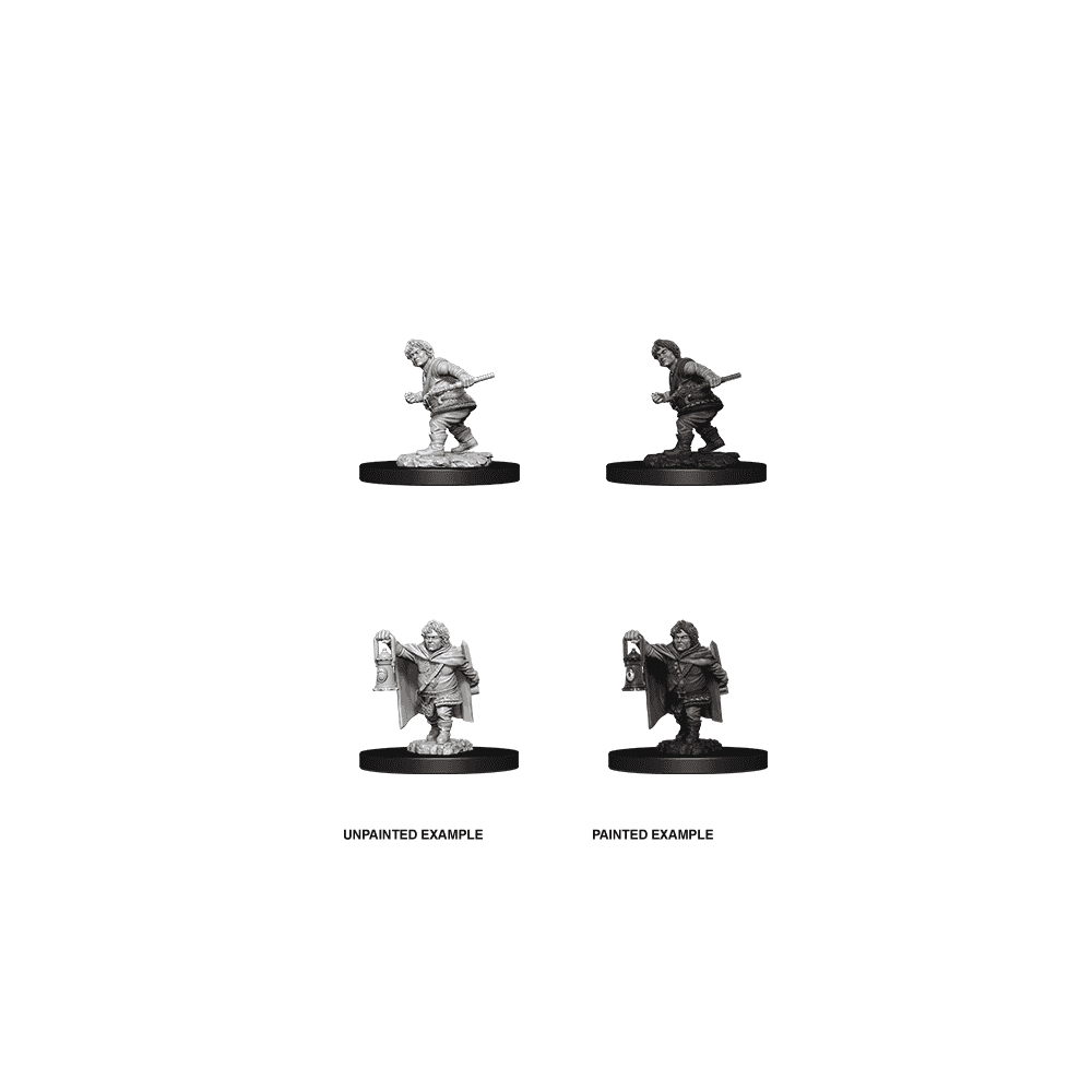 Male Halfling Rogue: D&D Nolzur's Marvelous Unpainted Miniatures (W11)