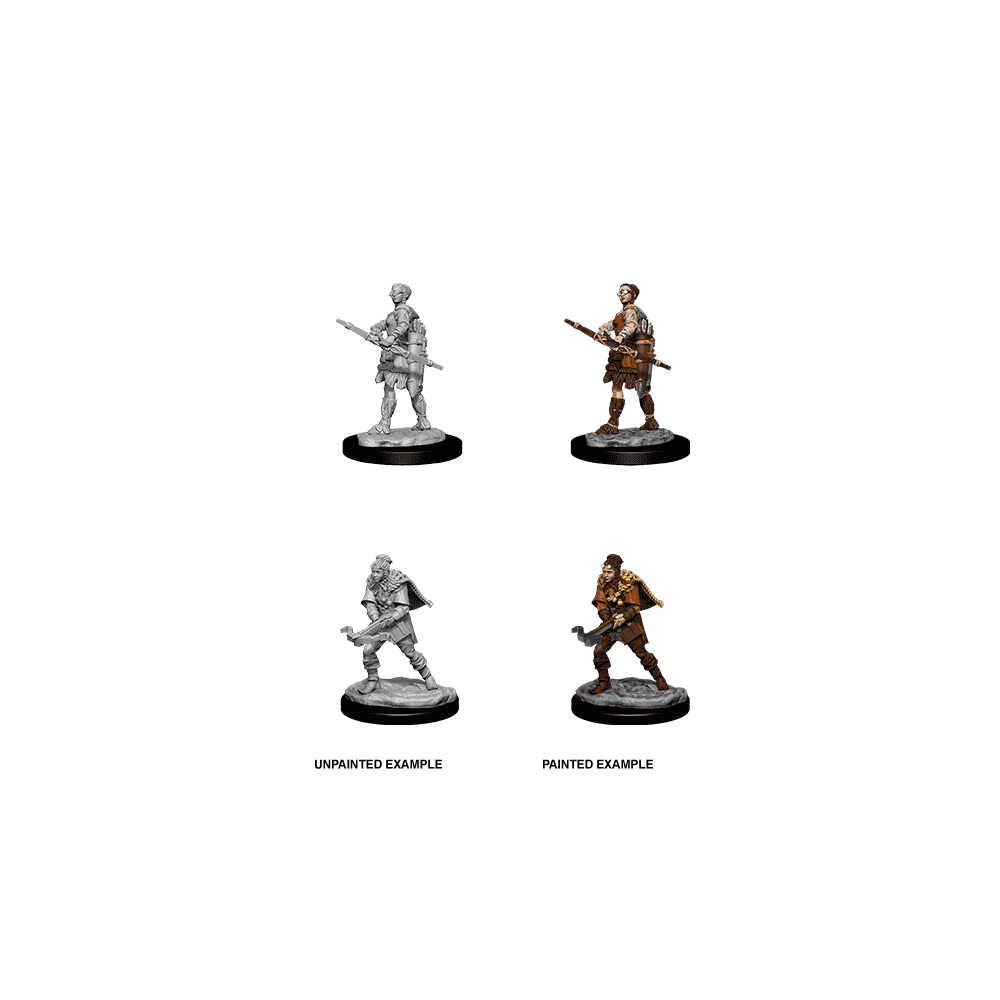 Female Human Ranger: D&D Nolzur's Marvelous Unpainted Miniatures (W11)