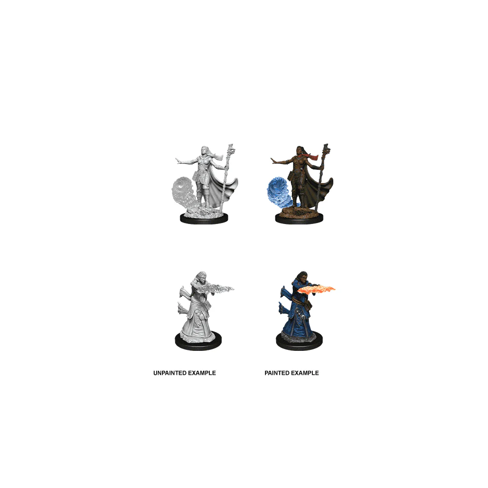 Female Human Wizard: D&D Nolzur's Marvelous Unpainted Miniatures (W11)