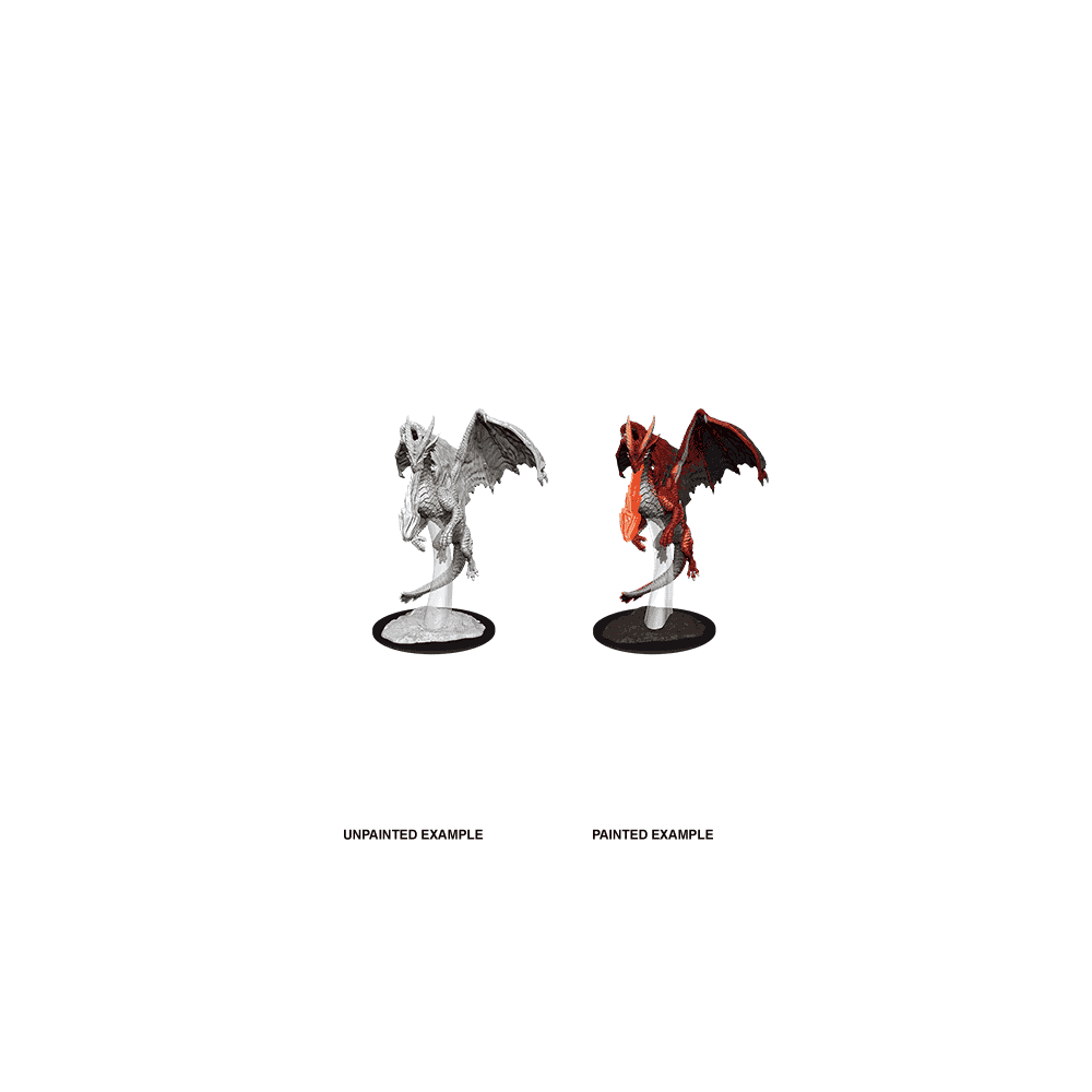 Young Red Dragon: D&D Nolzur's Marvelous Unpainted Miniatures (W11)