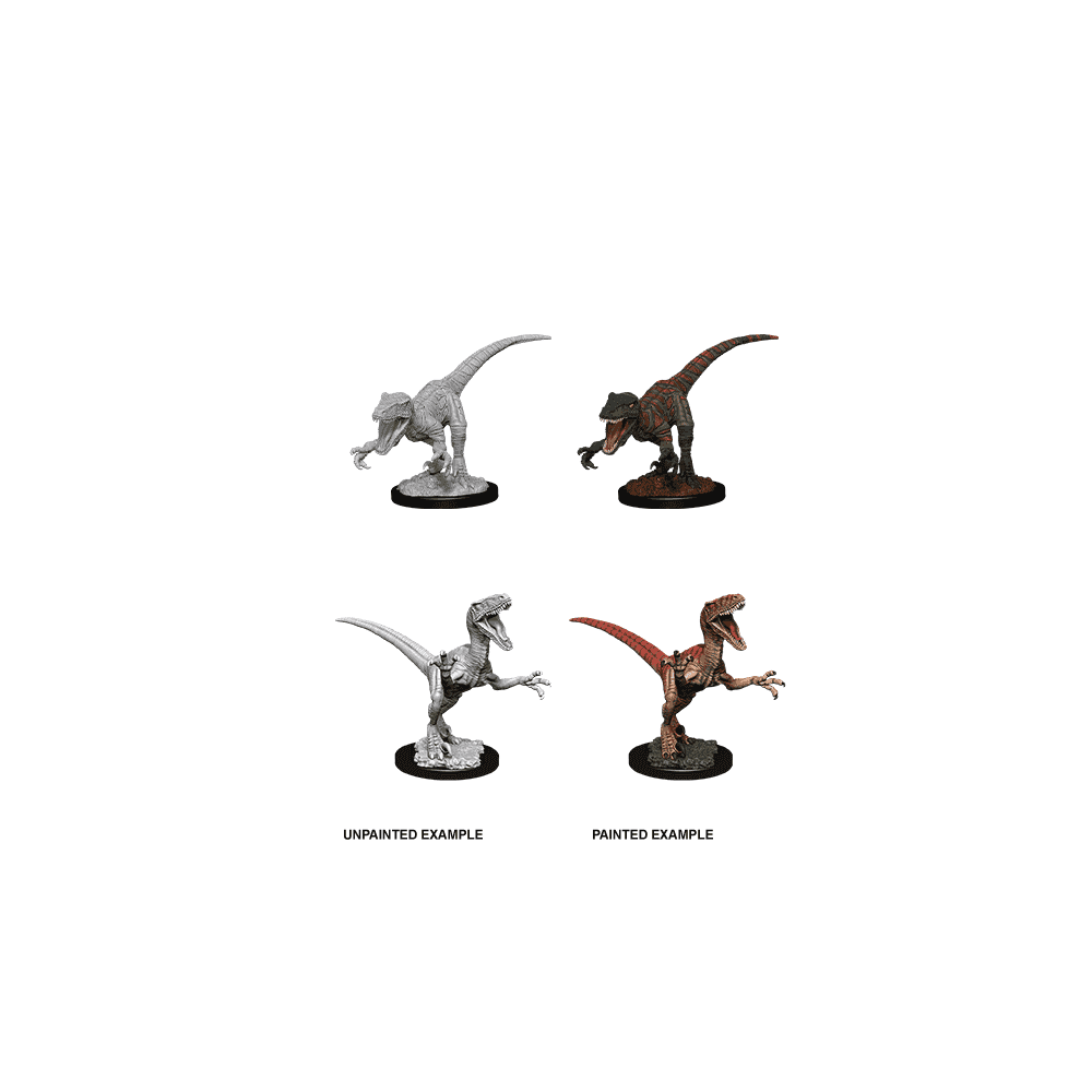 Raptors: WizKids Deep Cuts Unpainted Miniatures (W11)