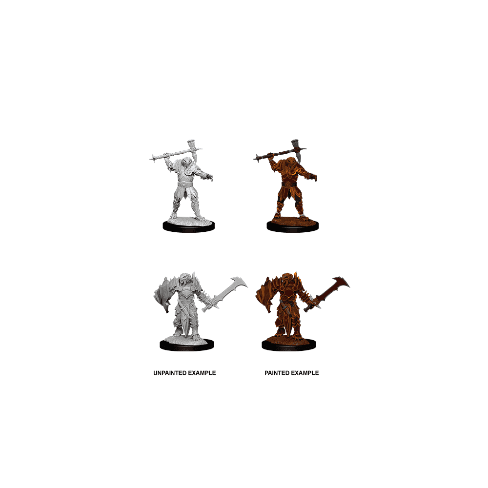 Male Dragonborn Paladin: D&D Nolzur's Marvelous Unpainted Miniatures (W12)