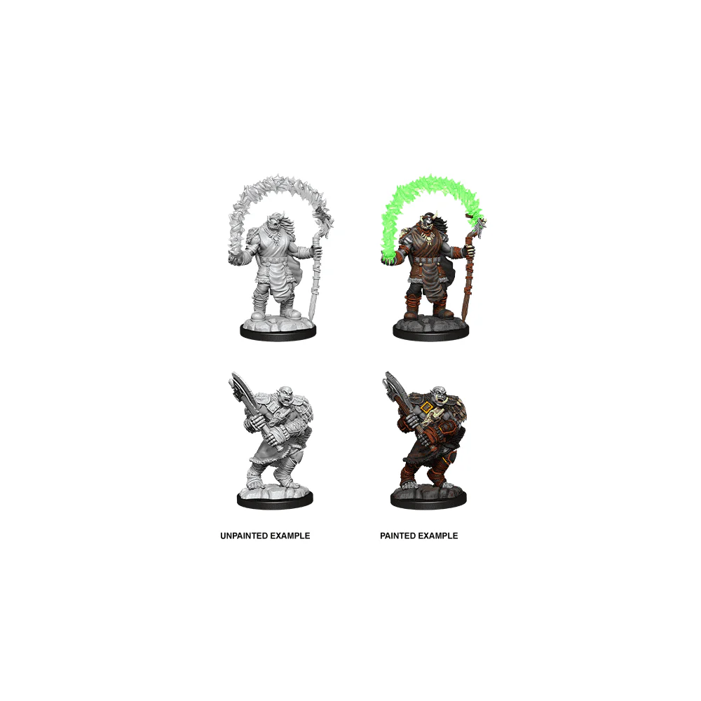 Orc Adventurers: D&D Nolzur's Marvelous Unpainted Miniatures (W12)