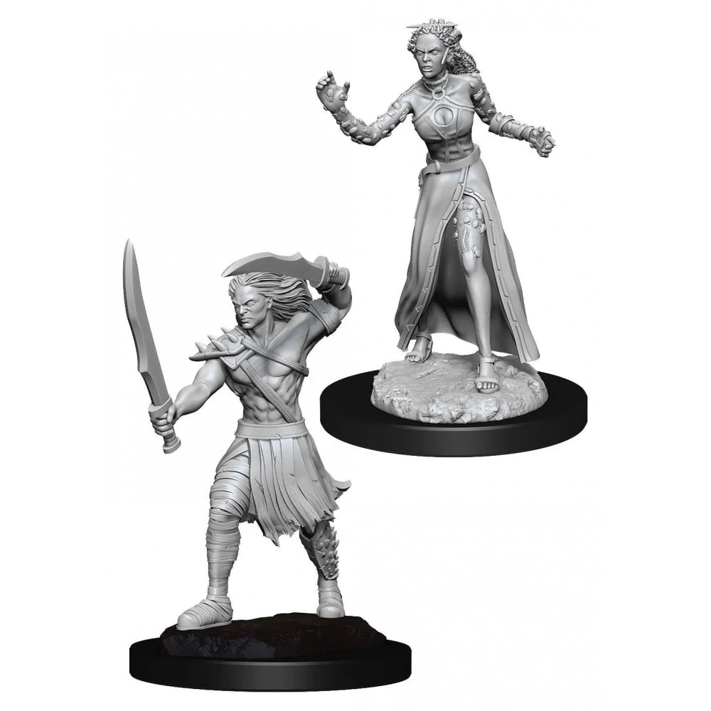 Vampire Lacerator & Vampire Hexmage: Magic the Gathering Unpainted Miniatures (W13)