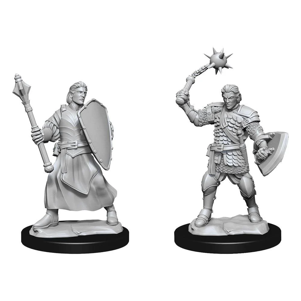 Critical Role: Unpainted Miniatures Human Clovis Concord Cleric Male