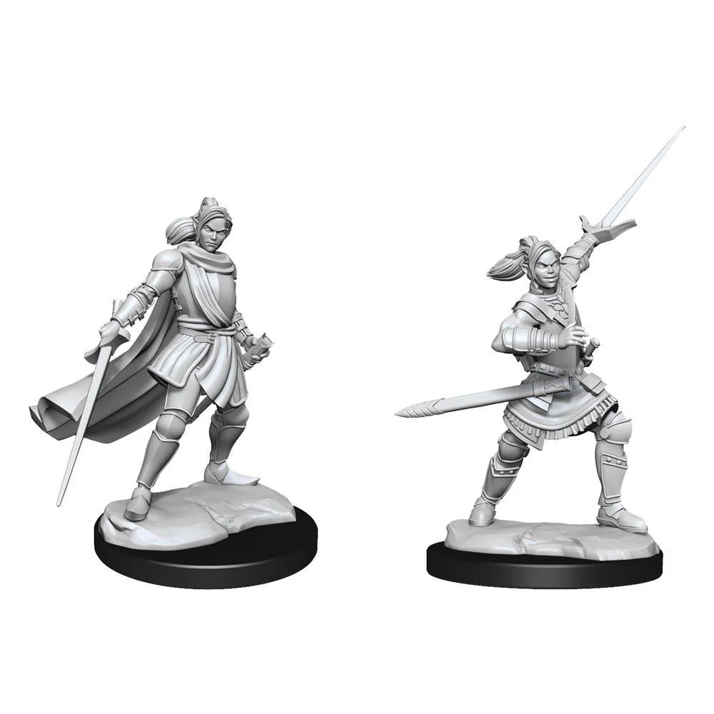 Critical Role: Unpainted Miniatures Half-Elf Paladin Xhorhas Female