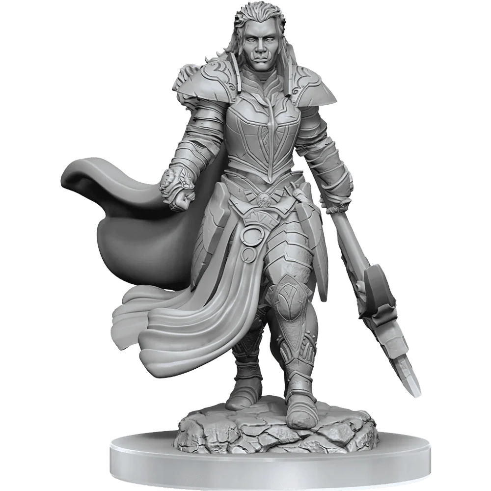 Orc Fighter Female: D&D Nolzur's Marvellous Unpainted Miniatures - Image 2