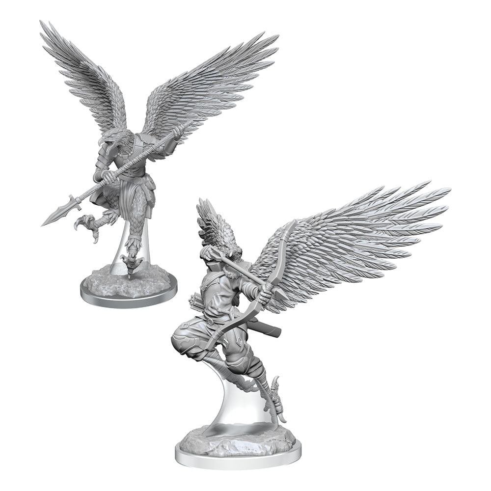 Aarakocra Fighters: D&D Nolzur's Marvelous Unpainted Miniatures (W17)