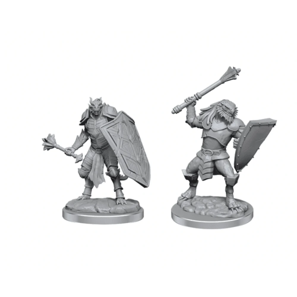 Dragonborn Clerics: D&D Nolzur's Marvellous Miniatures