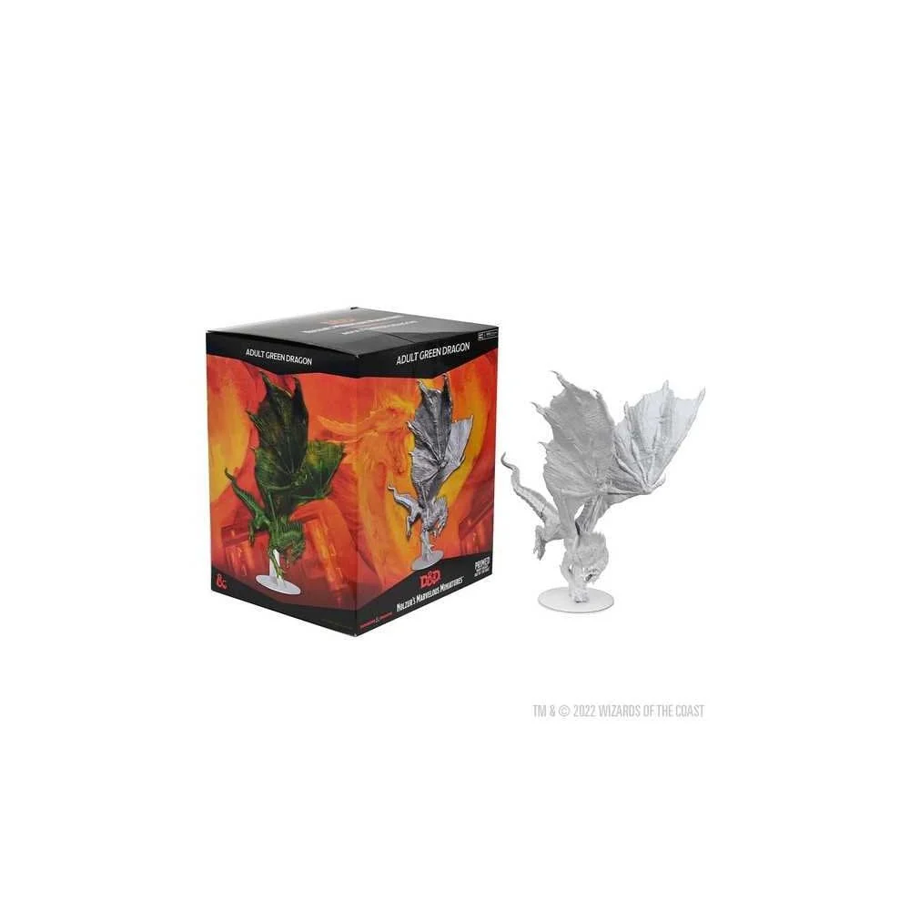 Adult Green Dragon: D&D Nolzur's Marvelous Unpainted Miniatures