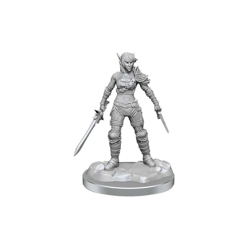Elf Rogue & Half-Elf Rogue Protege: D&D Nolzur's Marvelous Unpainted Miniatures