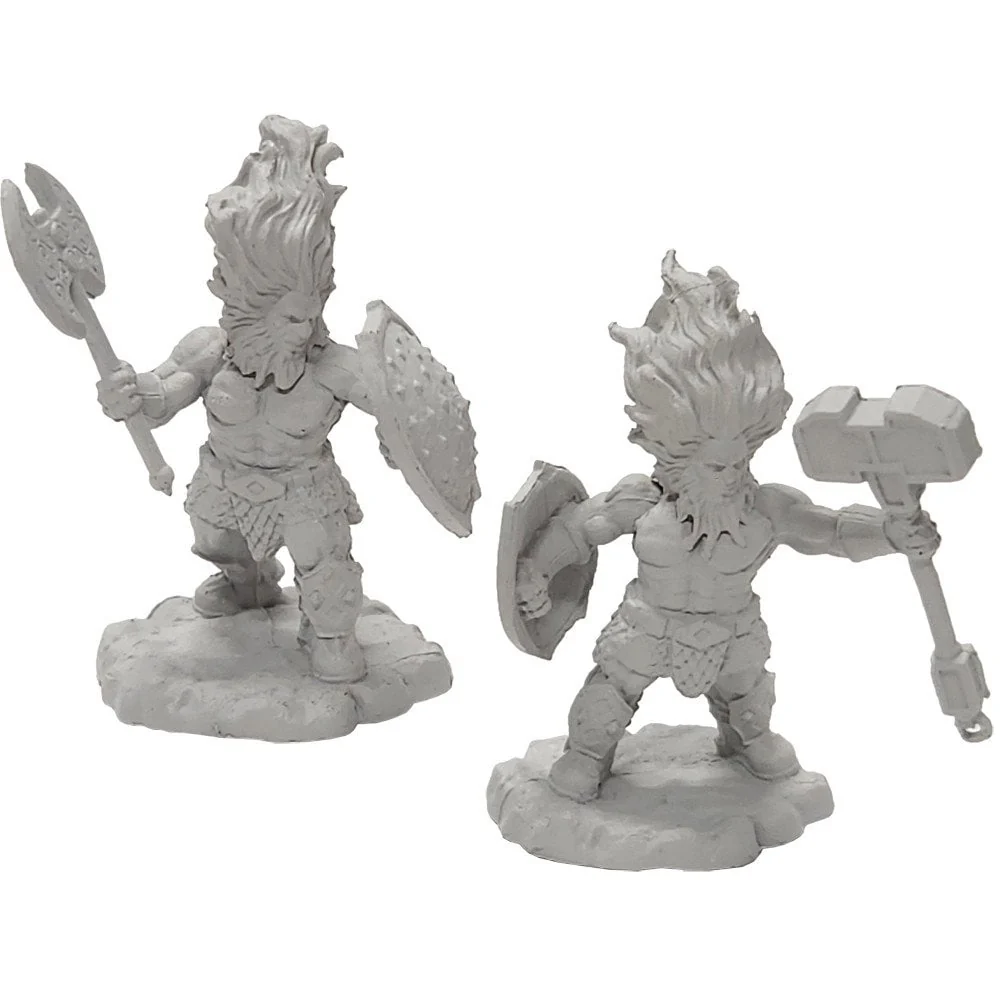 Azer Warriors: D&D Nolzur's Marvelous Unpainted Miniatures (W22)