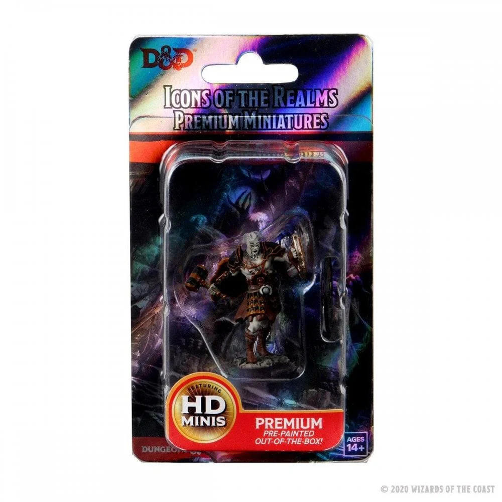 Male Goliath Fighter: D&D Icons of the Realms Premium Figures (W3)