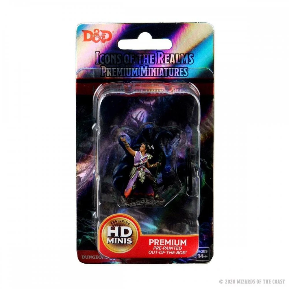Female Human Warlock: D&D Icons of the Realms Premium Figures (W3)