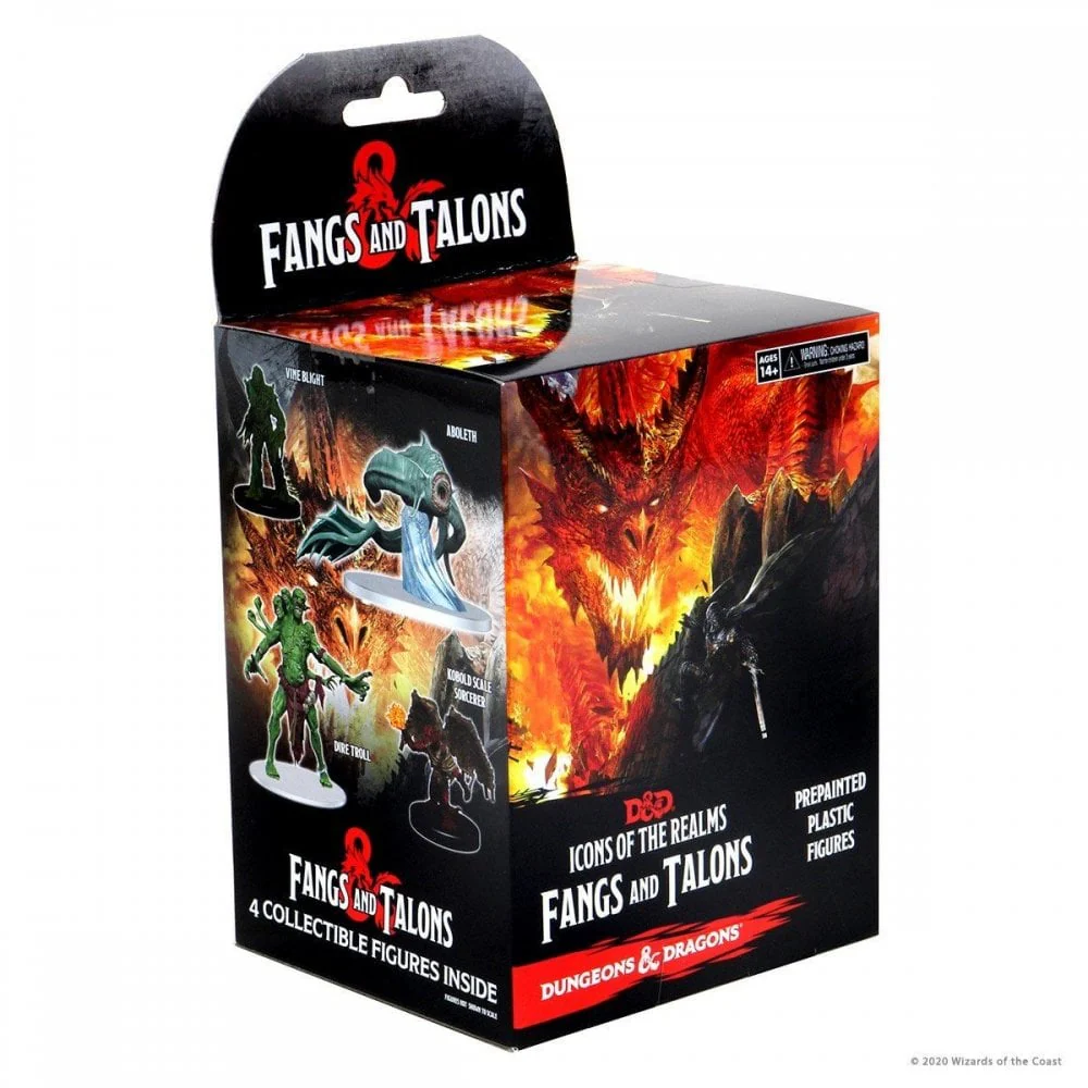 D&D Icons of the Realms Miniatures: Fangs and Talons Booster