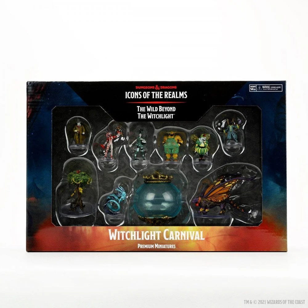 The Wild Beyond the Witchlight- Witchlight Carnival Prem Set (Set 20): D&D Icons of the Realms Miniatures