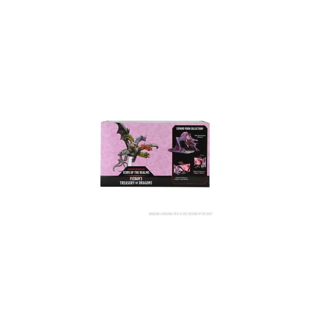 D&D Fizban's Treasury of Dragons Premium Set 2 Dracohydra: D&D Icons of the Realms Miniatures - Image 2