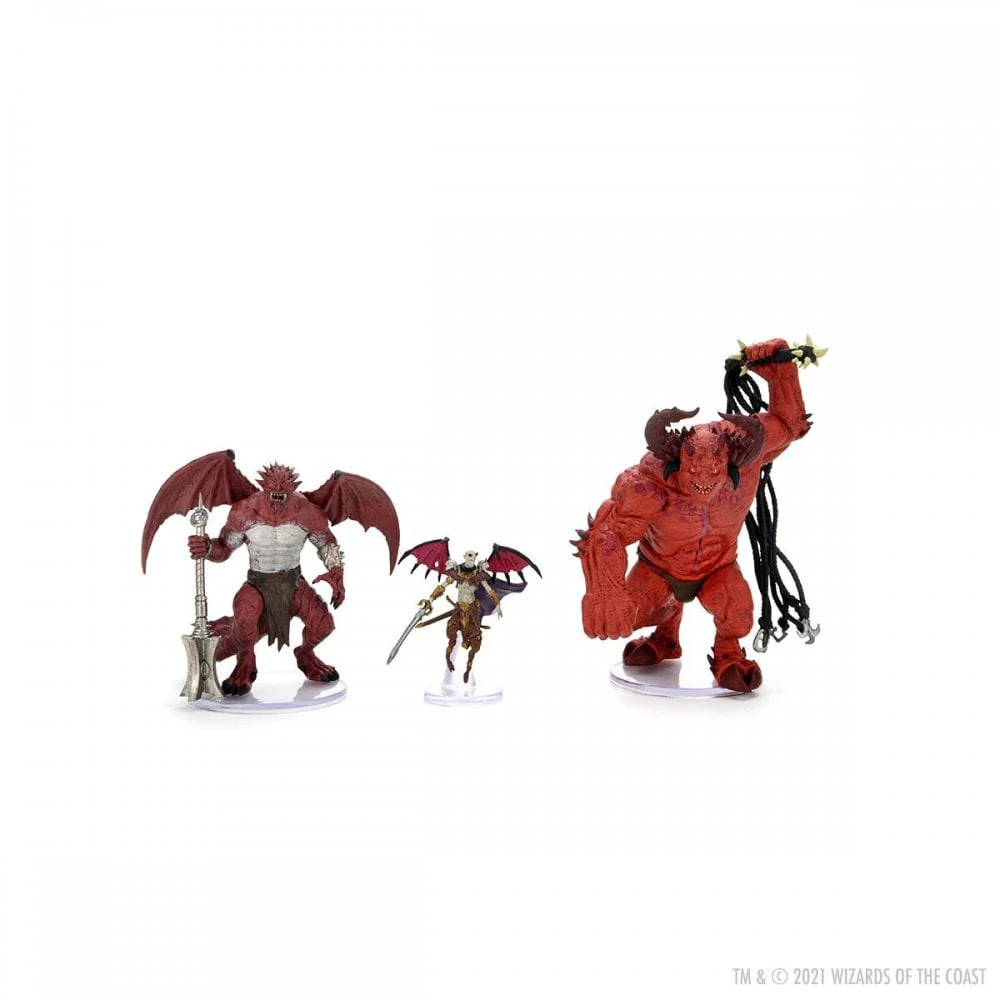 Archdevils - Hutijin, Moloch, Titivilus: D&D Icons of the Realms Miniatures - Image 3