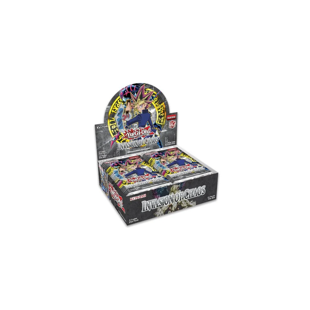 Yu-Gi-Oh! - Invasion of Chaos Booster Box - Reprint Unlimited Edition